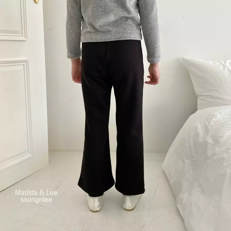 Matilda & Lee - Korean Children Fashion - #kidsshorts - Pintuck Rib Pants - 12