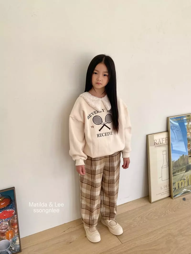 Matilda & Lee - Korean Children Fashion - #kidsshorts - Check Pants - 4
