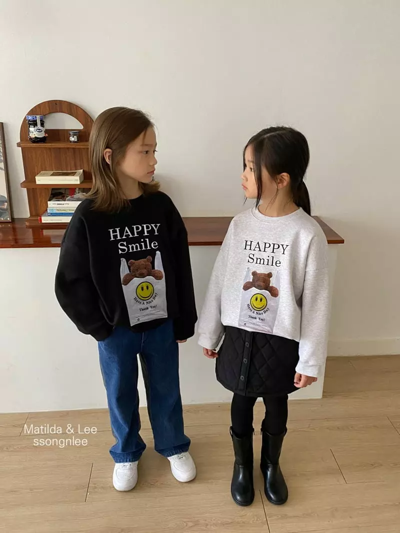 Matilda & Lee - Korean Children Fashion - #kidsstore - Happy Sweatshirt - 9