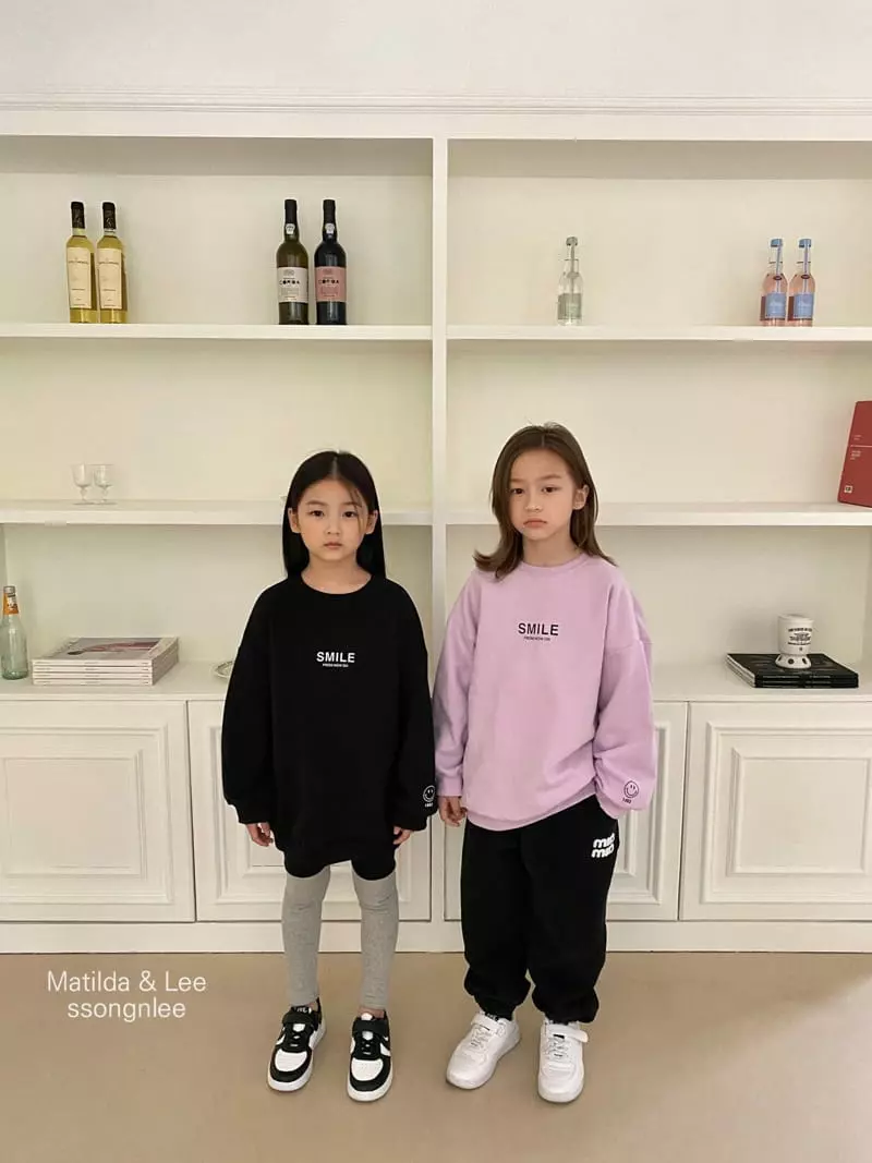 Matilda & Lee - Korean Children Fashion - #kidsstore - Smile Sweatshirt - 2