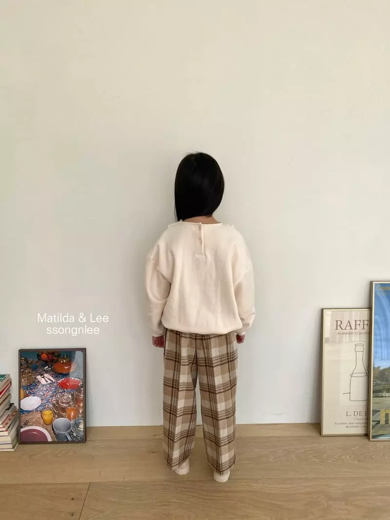 Matilda & Lee - Korean Children Fashion - #kidzfashiontrend - Check Pants - 5