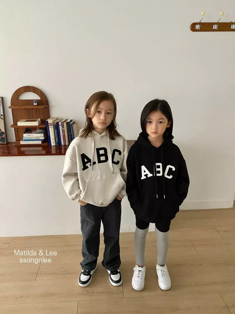 Matilda & Lee - Korean Children Fashion - #kidzfashiontrend - ABC Hoody