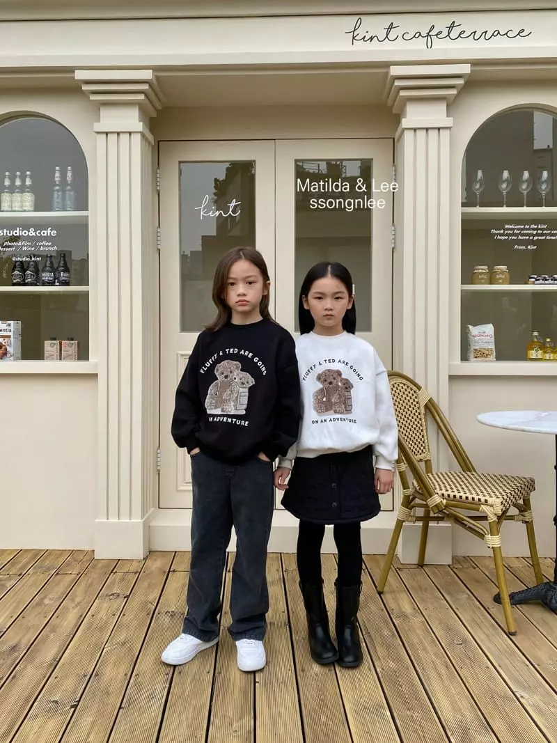 Matilda & Lee - Korean Children Fashion - #kidzfashiontrend - Bear Sweatshirt - 11