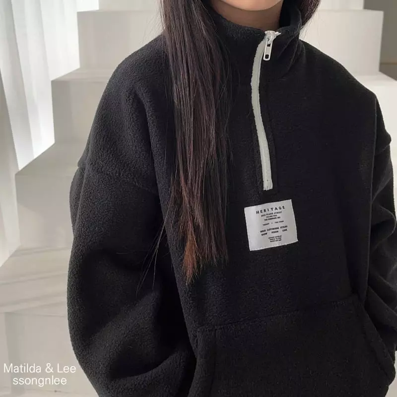 Matilda & Lee - Korean Children Fashion - #littlefashionista - Lavel Patch Anorak - 11