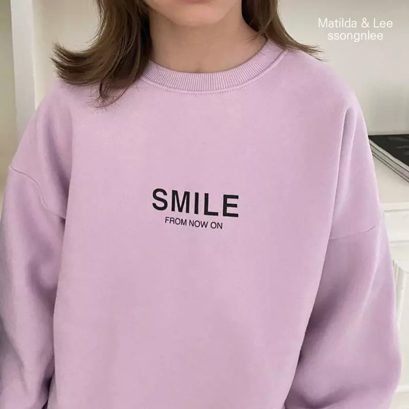 Matilda & Lee - Korean Children Fashion - #littlefashionista - Smile Sweatshirt - 5