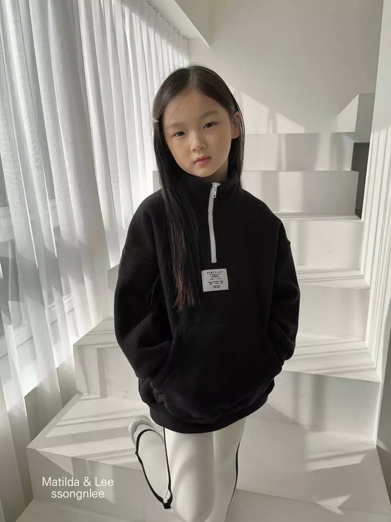 Matilda & Lee - Korean Children Fashion - #magicofchildhood - Lavel Patch Anorak - 12