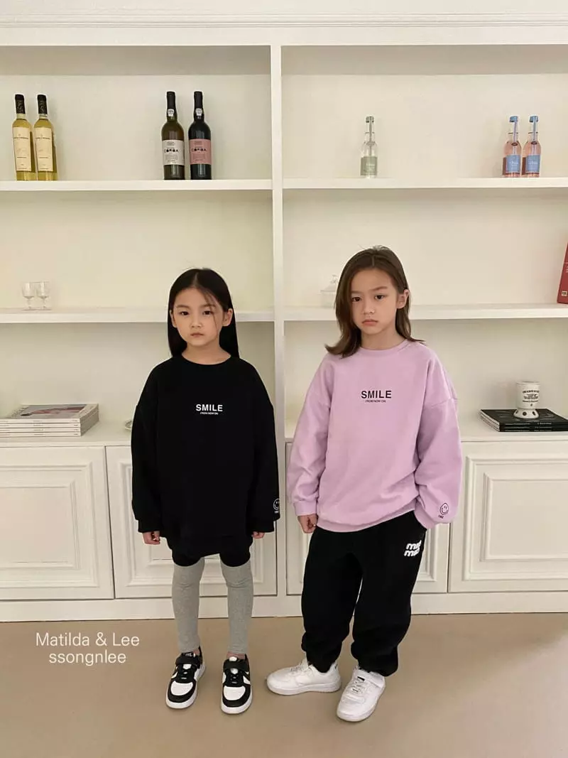 Matilda & Lee - Korean Children Fashion - #magicofchildhood - Smile Sweatshirt - 6