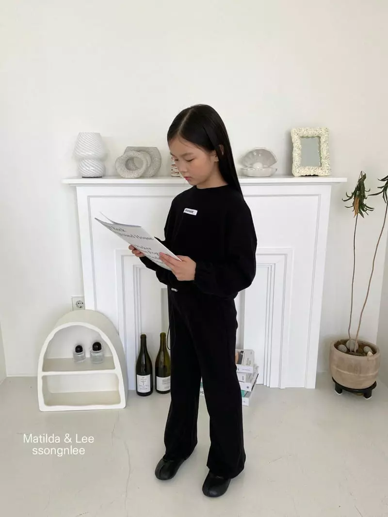 Matilda & Lee - Korean Children Fashion - #magicofchildhood - Label Rib Set - 5
