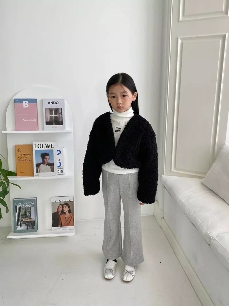 Matilda & Lee - Korean Children Fashion - #magicofchildhood - Pintuck Rib Pants - 3