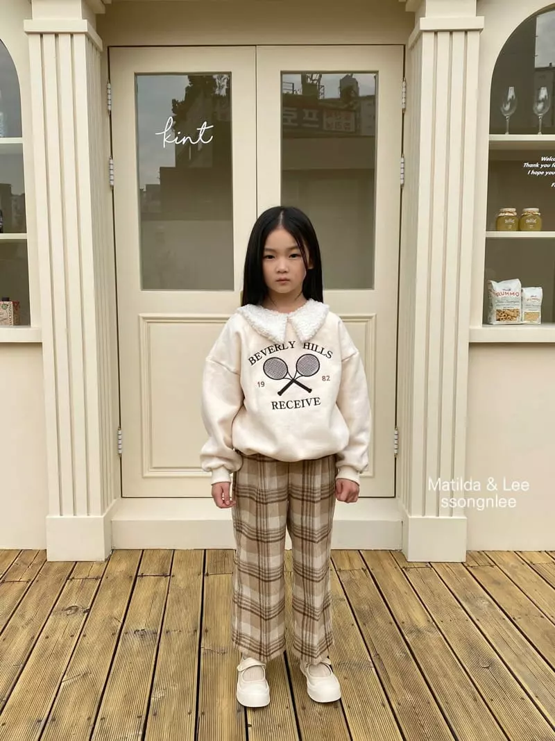 Matilda & Lee - Korean Children Fashion - #minifashionista - Check Pants - 9