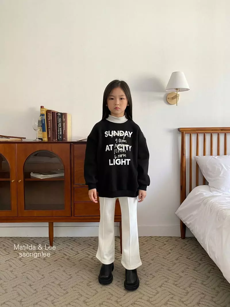 Matilda & Lee - Korean Children Fashion - #minifashionista - Sunday Sweatshirt - 10