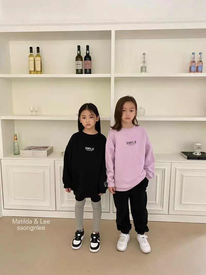Matilda & Lee - Korean Children Fashion - #minifashionista - Smile Sweatshirt - 7