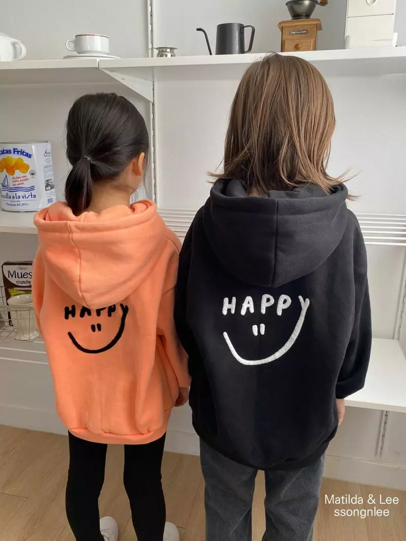 Matilda & Lee - Korean Children Fashion - #prettylittlegirls - Smile Hoody  - 5