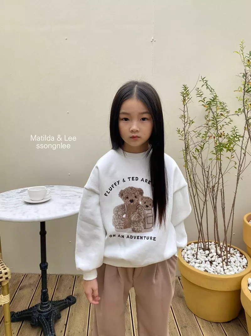 Matilda & Lee - Korean Children Fashion - #stylishchildhood - Bear Sweatshirt - 3