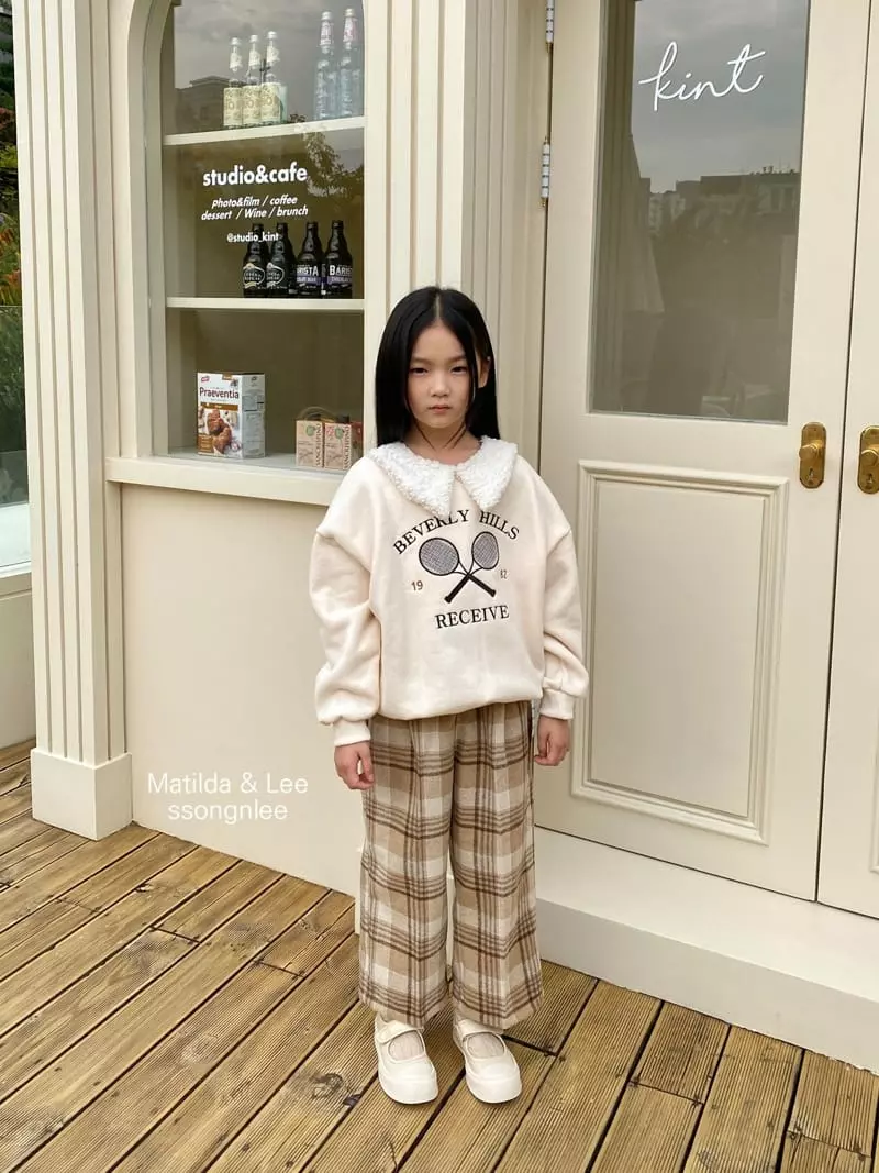 Matilda & Lee - Korean Children Fashion - #todddlerfashion - Check Pants - 11