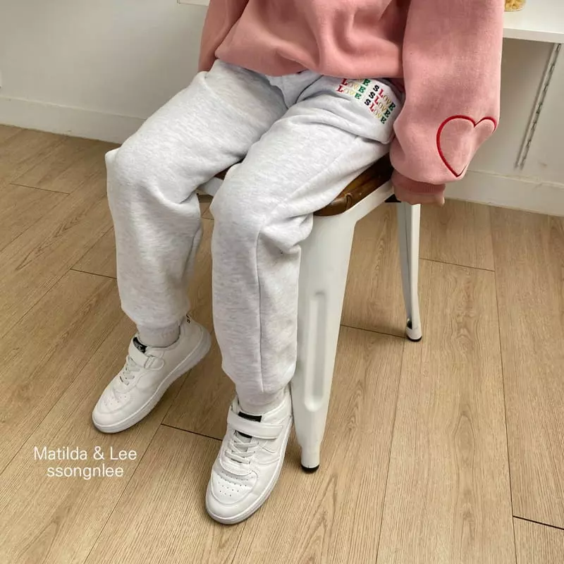 Matilda & Lee - Korean Children Fashion - #todddlerfashion - Love Pants - 10