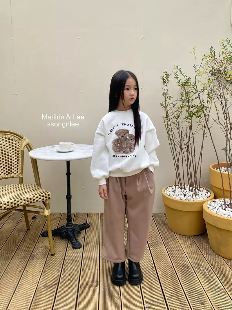 Matilda & Lee - Korean Children Fashion - #toddlerclothing - Bear Sweatshirt - 2