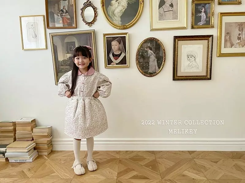 Melikey - Korean Children Fashion - #Kfashion4kids - Finger Flower Bonding Skirt - 7