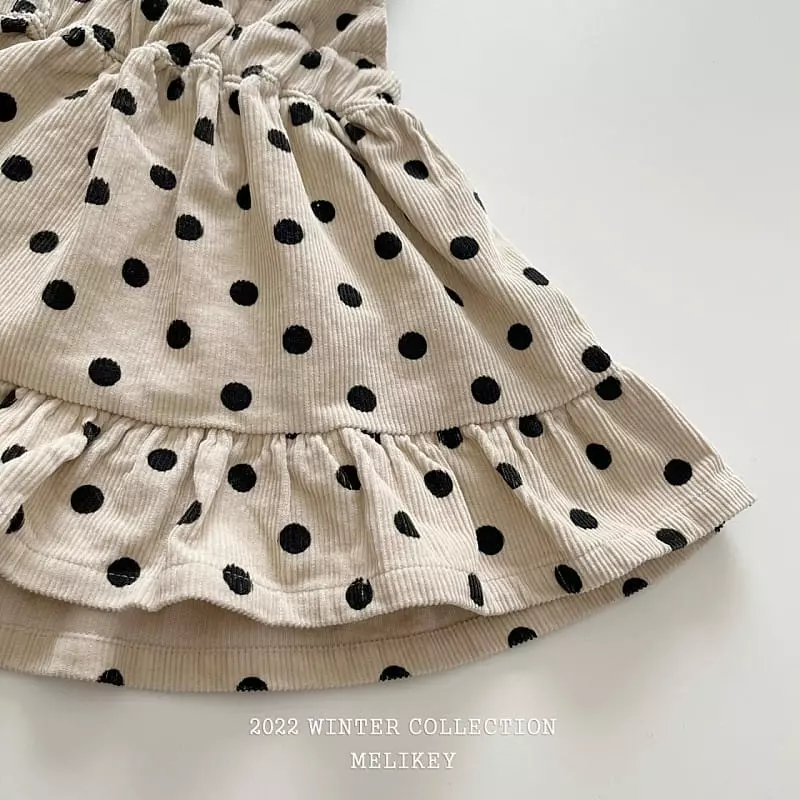 Melikey - Korean Children Fashion - #childofig - Dot Frill One-piece - 9