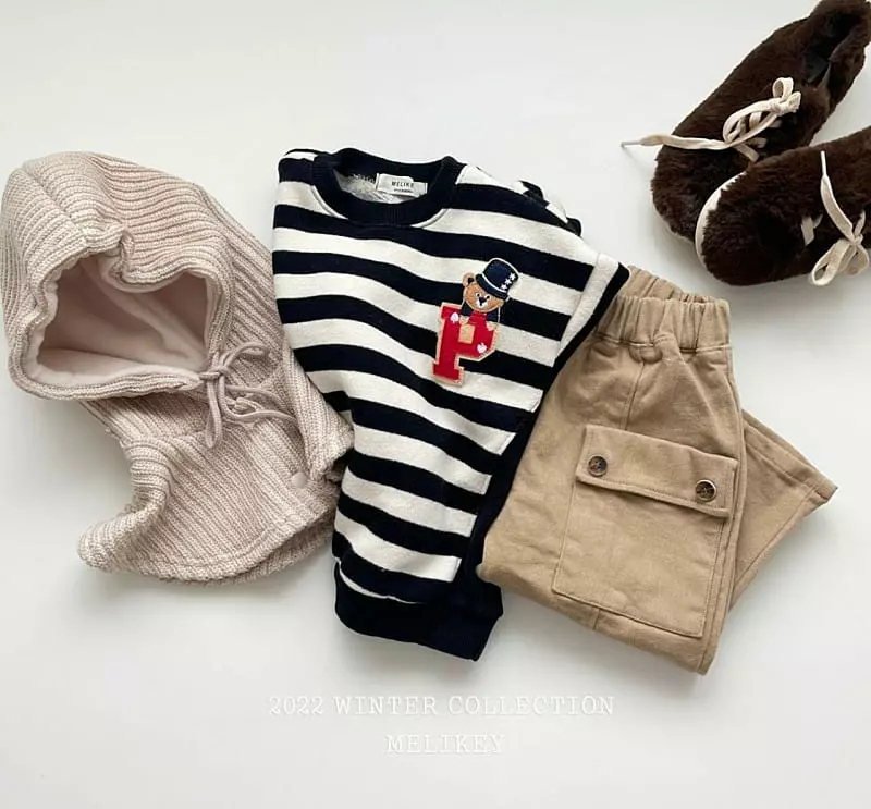 Melikey - Korean Children Fashion - #childofig - P Bear Sweatshirt - 3