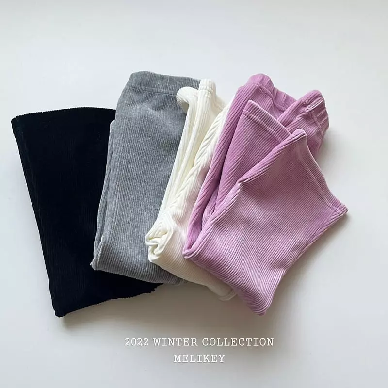 Melikey - Korean Children Fashion - #childofig - 22 Veloure Pants