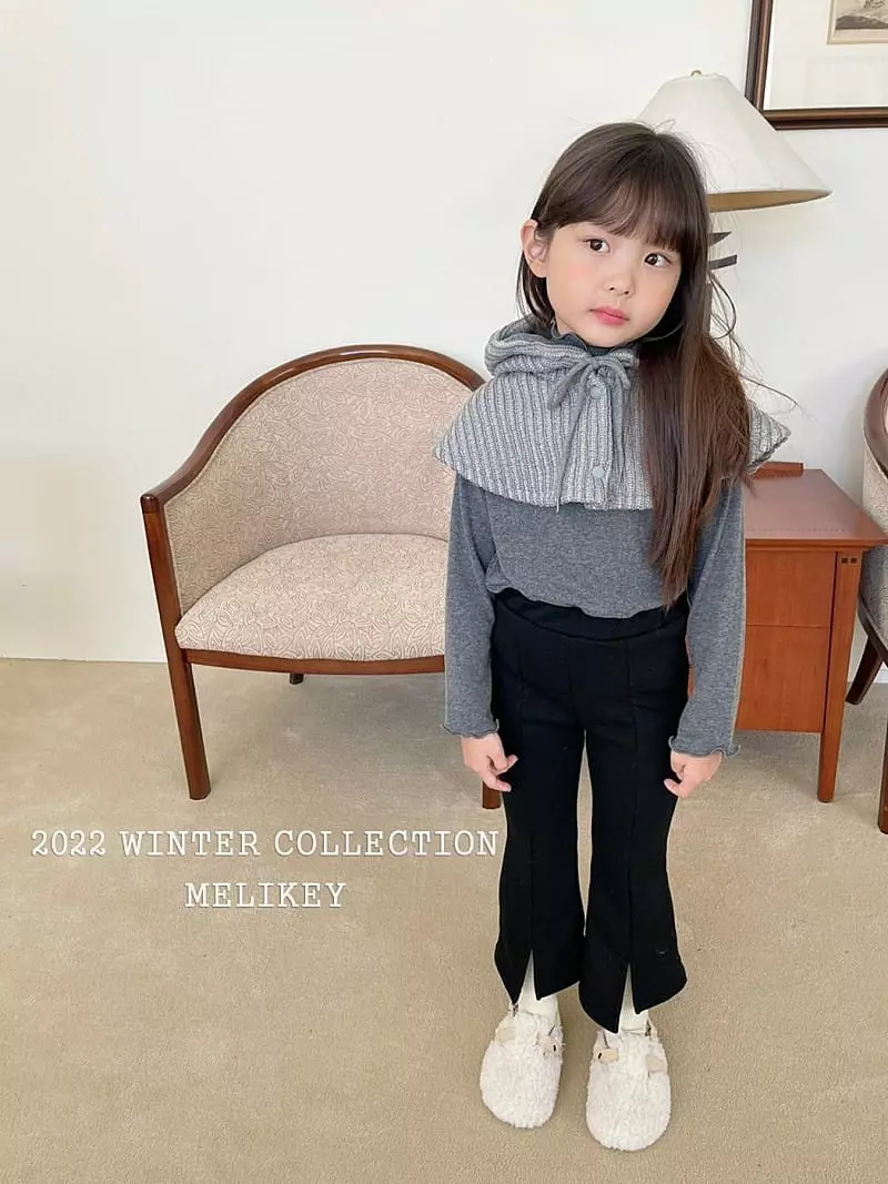 Melikey - Korean Children Fashion - #childrensboutique - Winter Slit Pants - 10