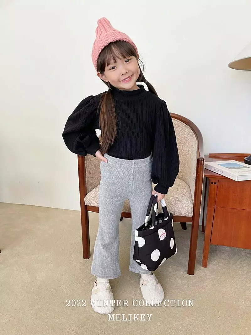 Melikey - Korean Children Fashion - #childrensboutique - Big Puff Tee - 7
