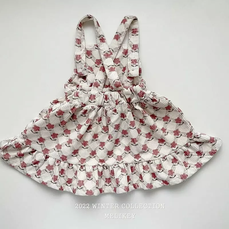 Melikey - Korean Children Fashion - #childrensboutique - Dong Beack Dungarees One-piece - 11