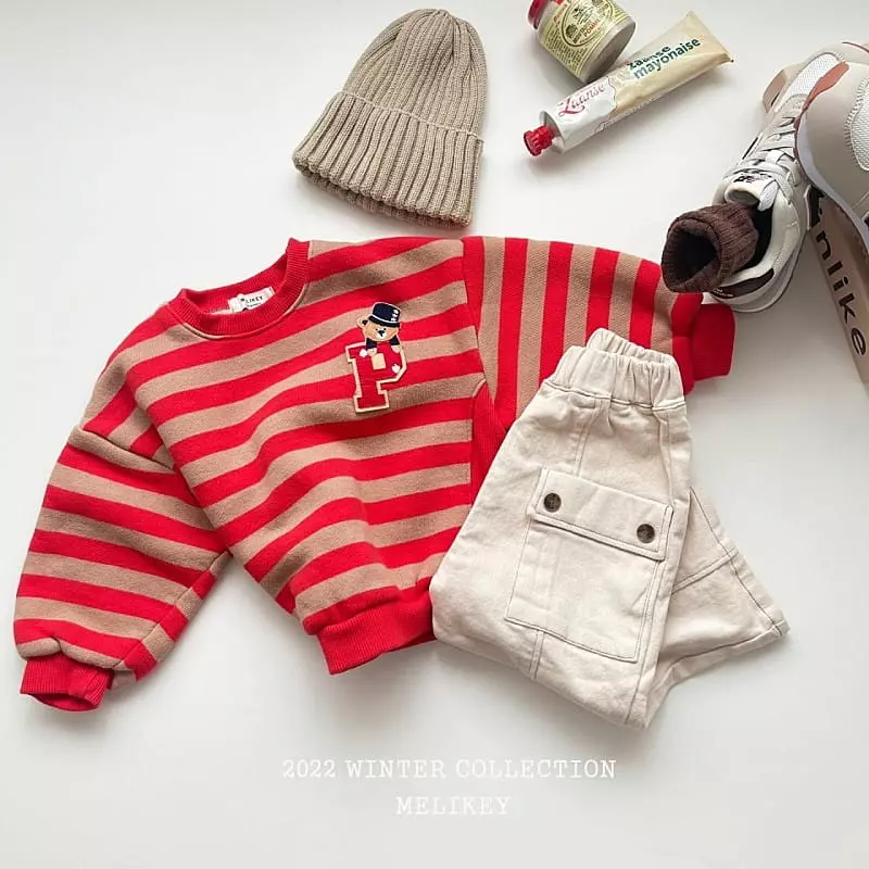 Melikey - Korean Children Fashion - #childofig - P Bear Sweatshirt - 4
