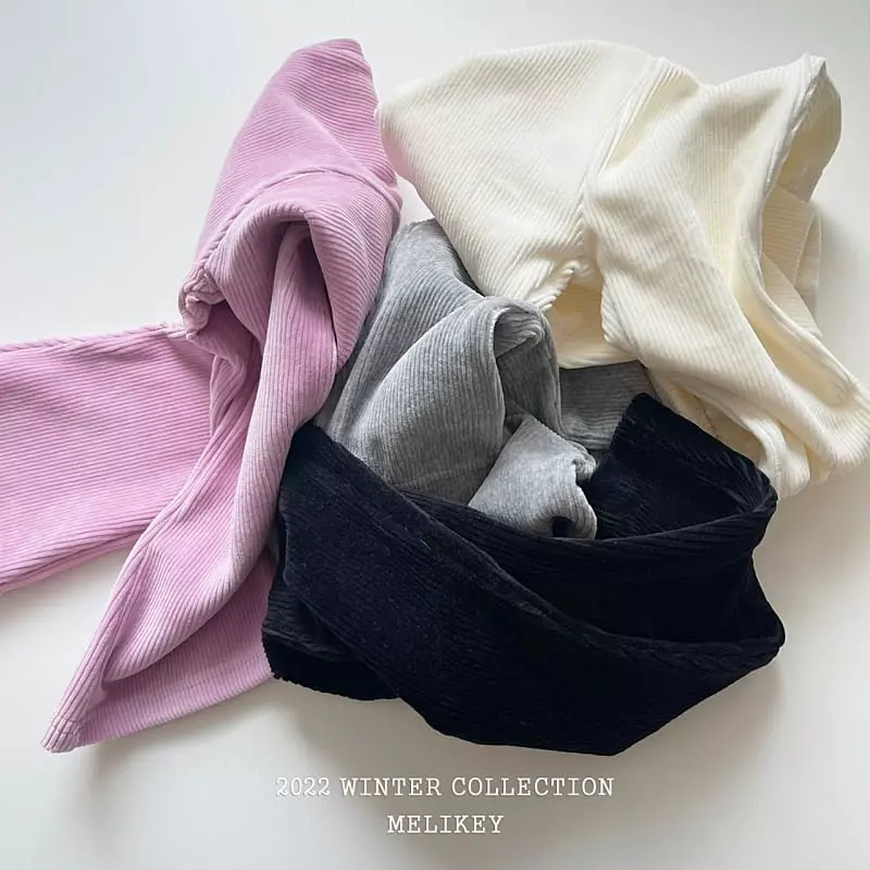 Melikey - Korean Children Fashion - #childrensboutique - 22 Veloure Pants - 3