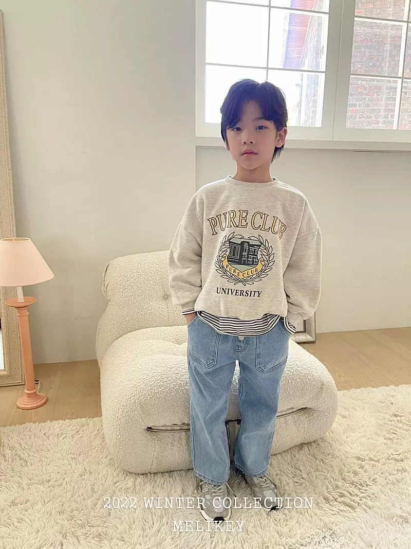 Melikey - Korean Children Fashion - #childrensboutique - Club Sweatshirt - 12