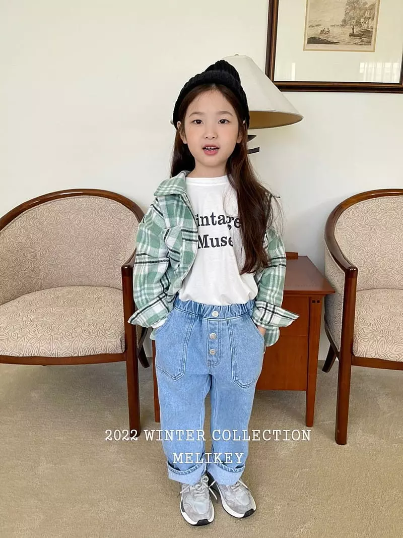 Melikey - Korean Children Fashion - #designkidswear - Check Shirt - 10