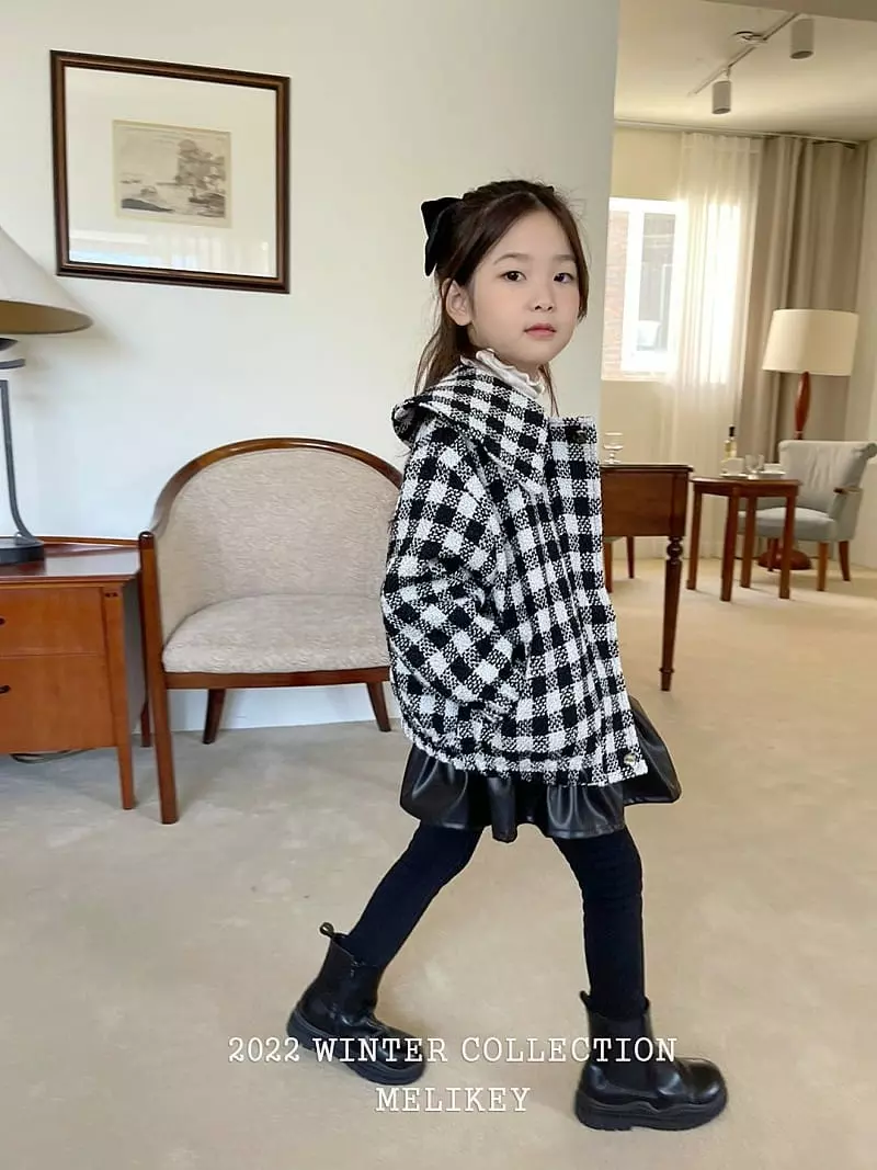 Melikey - Korean Children Fashion - #designkidswear - Sha Check Jumper - 5