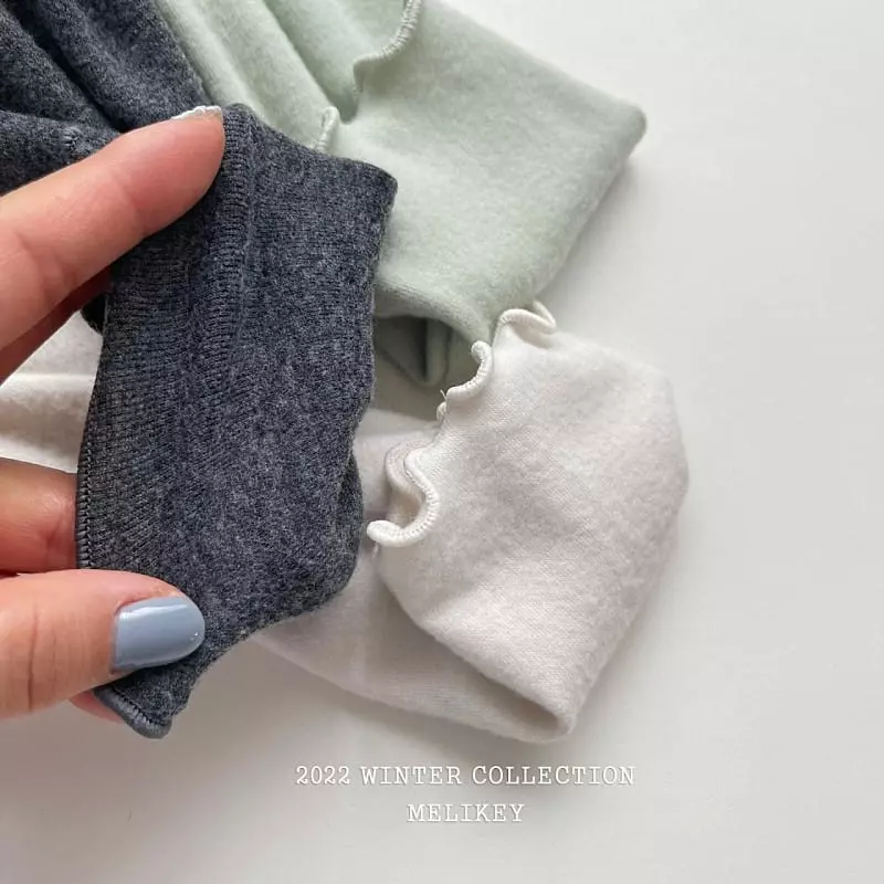 Melikey - Korean Children Fashion - #designkidswear - Basic Half Turtleneck Tee - 2