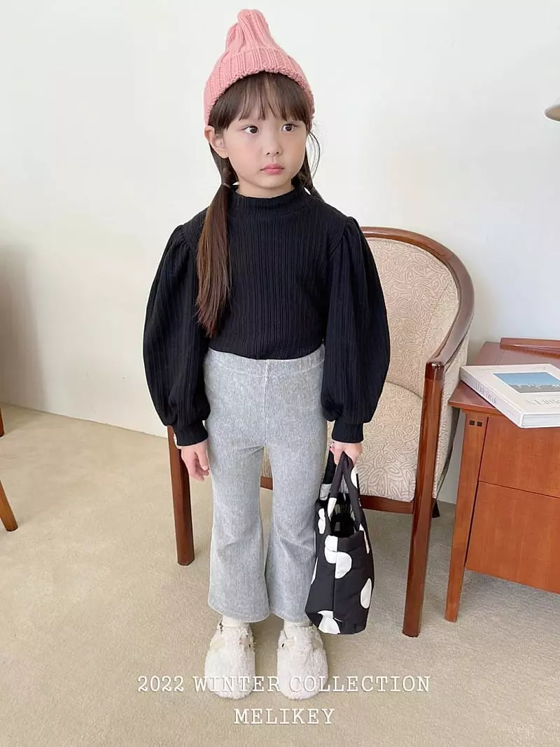 Melikey - Korean Children Fashion - #discoveringself - Big Puff Tee - 9