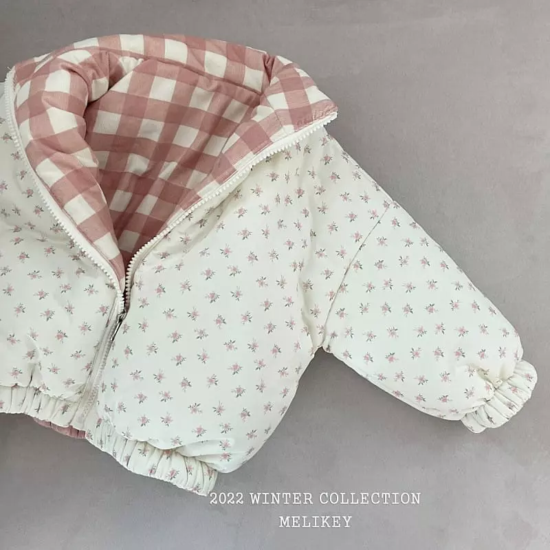 Melikey - Korean Children Fashion - #discoveringself - Reversible Padding Jumper