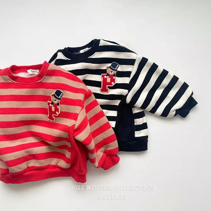 Melikey - Korean Children Fashion - #discoveringself - P Bear Sweatshirt - 6
