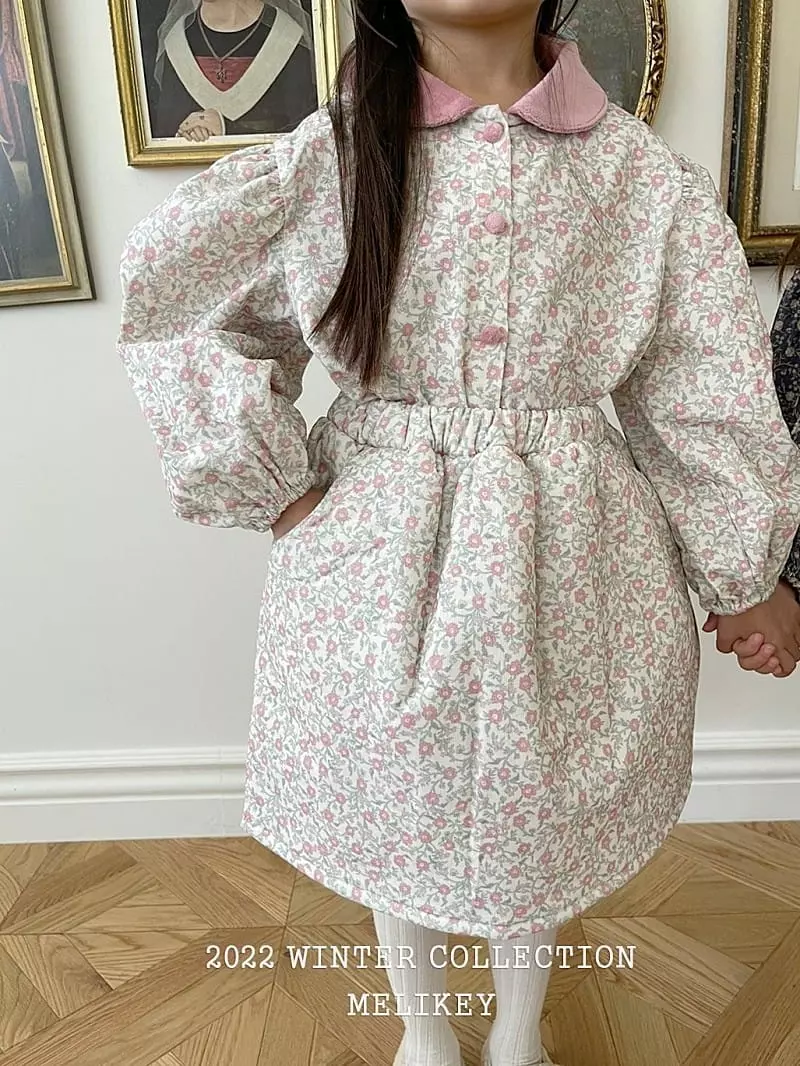 Melikey - Korean Children Fashion - #discoveringself - Finger Flower Bonding Skirt - 2