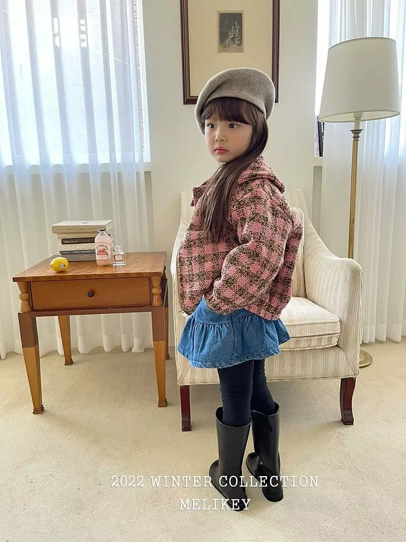 Melikey - Korean Children Fashion - #kidsshorts - Sha Check Jumper - 8