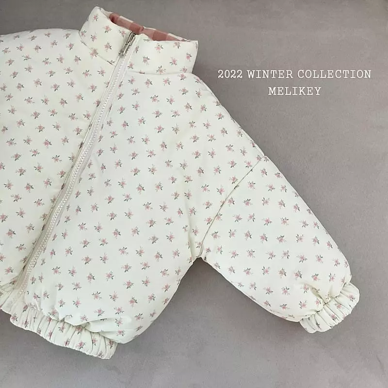 Melikey - Korean Children Fashion - #kidsshorts - Reversible Padding Jumper - 3