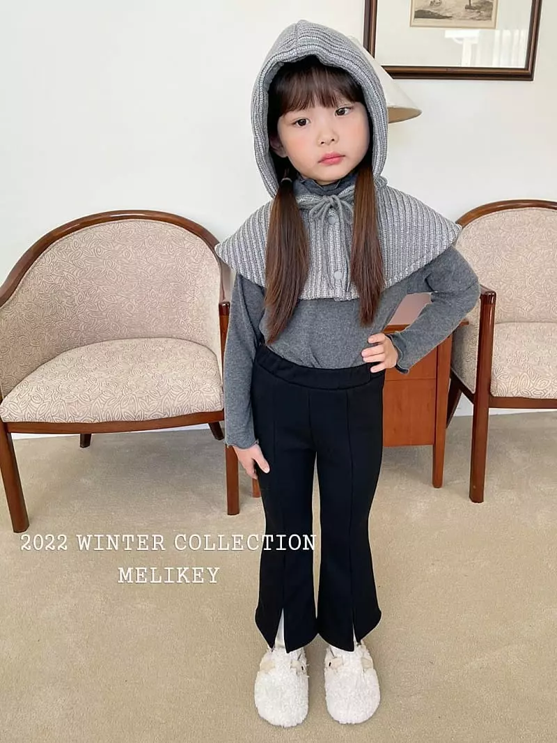 Melikey - Korean Children Fashion - #kidsshorts - Knit Hoody Warmer - 10