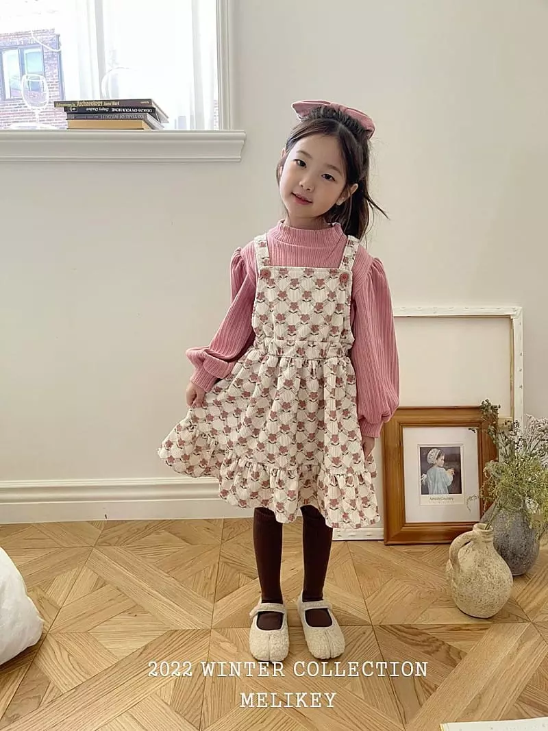 Melikey - Korean Children Fashion - #kidsstore - Big Puff Tee - 12