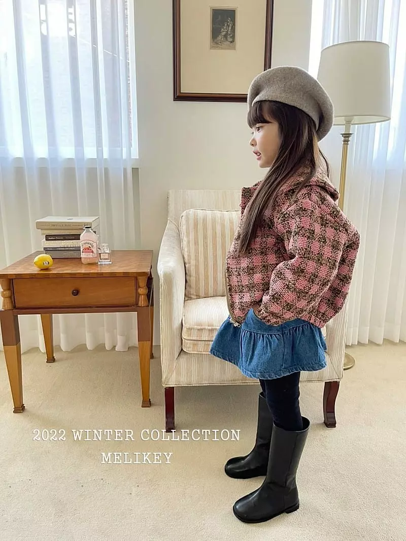 Melikey - Korean Children Fashion - #kidzfashiontrend - Sha Check Jumper - 10