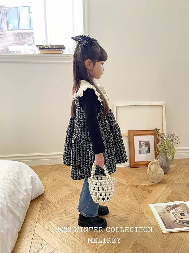 Melikey - Korean Children Fashion - #kidzfashiontrend - Party Cancan One-piece - 5