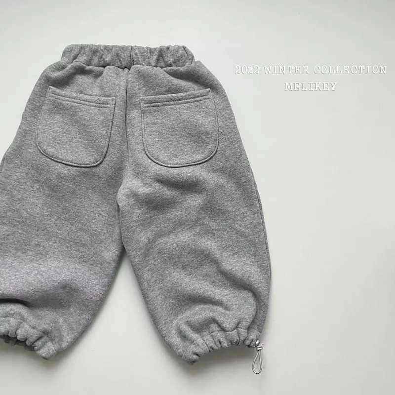 Melikey - Korean Children Fashion - #kidsstore - Two Tuck Wild Pants - 4