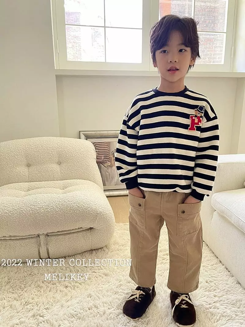 Melikey - Korean Children Fashion - #littlefashionista - P Bear Sweatshirt - 12