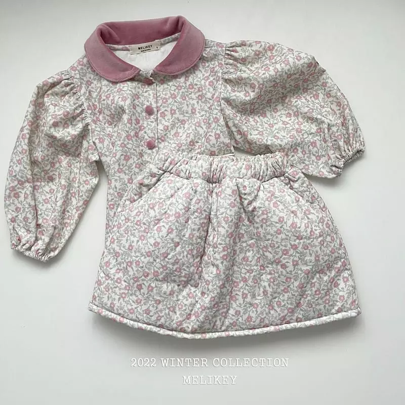Melikey - Korean Children Fashion - #magicofchildhood - Finger Flower Bonding Skirt - 9