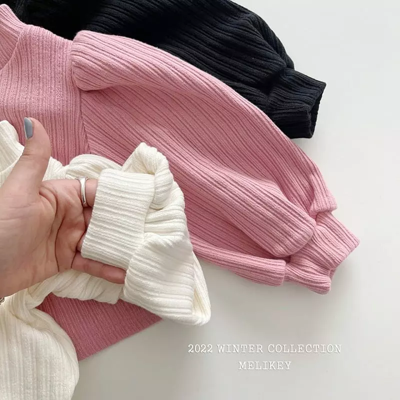 Melikey - Korean Children Fashion - #minifashionista - Big Puff Tee