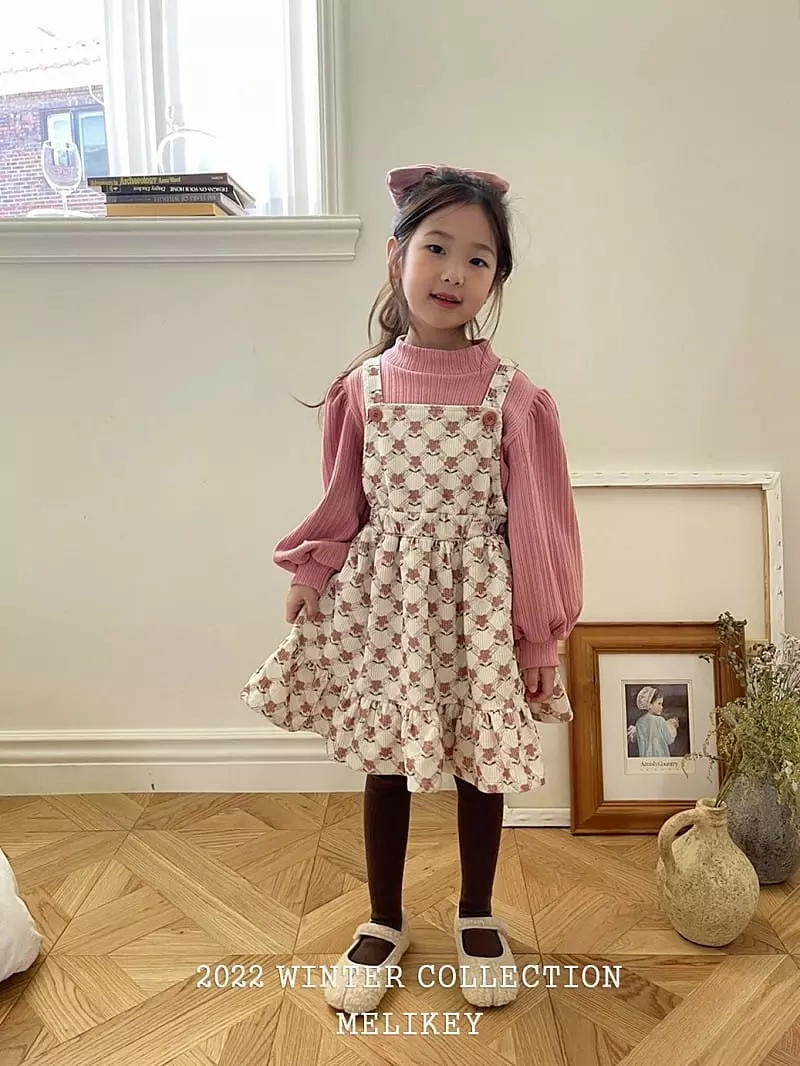 Melikey - Korean Children Fashion - #minifashionista - Dong Beack Dungarees One-piece - 7