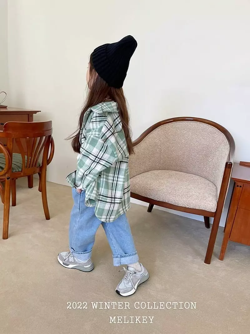Melikey - Korean Children Fashion - #stylishchildhood - Check Shirt - 7